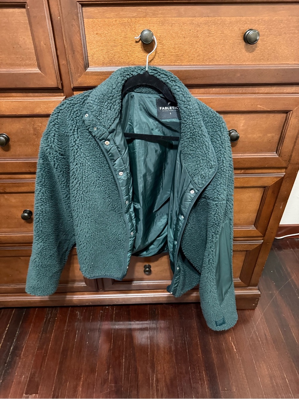 Fabletics teddy coat